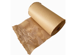 Стільниковий пакувальний папір MARKSON PAPER-HC 38X250 KRAFT рулон 38см x 250м