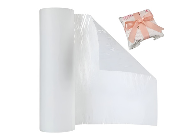Стільниковий пакувальний папір MARKSON PAPER-HC 38X100 WHITE рулон 38см x 100м