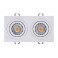 Світильник точковий врізний KLOODI KD-BASE SQ92x175 GU10 WH