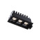 Світильник точковий врізний KLOODI KD-POINT 3X2 6W 3K BK