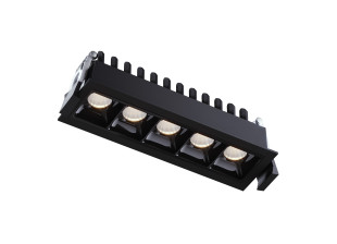 Світильник точковий врізний KLOODI KD-POINT 5X2 10W 3K BK